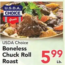 Eurofresh Market USDA Choice Boneless Chuck Roll Roast offer