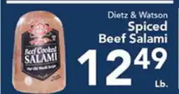 Eurofresh Market Spiced Beef Salami offer