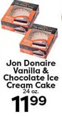 Rich's Fresh Market Jon Donaire Vanilla & Chocolate Ice Cream Cake offer