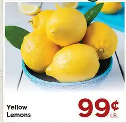 Rich's Fresh Market Yellow Lemons offer