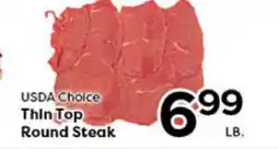 Rich's Fresh Market USDA Choice Thin Top Round Steak offer