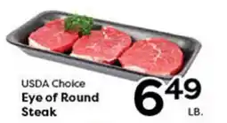 Rich's Fresh Market USDA Choice Eye of Round Steak offer