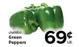 Rich's Fresh Market Jumbo Green Peppers offer