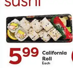 Rich's Fresh Market California Roll offer