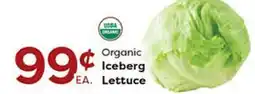 Rich's Fresh Market Organic Iceberg Lettuce offer