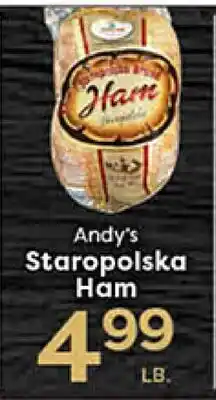 Rich's Fresh Market Andy's Staropolska Ham offer