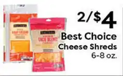 Rich's Fresh Market Best Choice Cheese Shreds offer