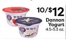 Rich's Fresh Market Dannon Yogurt offer