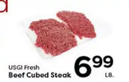 Rich's Fresh Market USGI Fresh Beef Cubed Steak offer