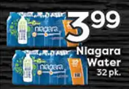 Rich's Fresh Market Niagara Water offer