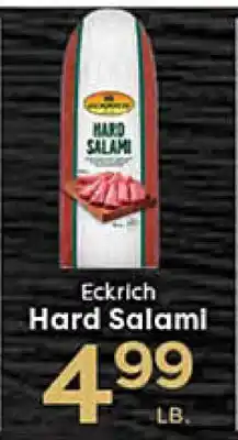 Rich's Fresh Market Eckrich Hard Salami offer