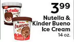 Rich's Fresh Market Nutella & Kinder Bueno Ice Cream offer