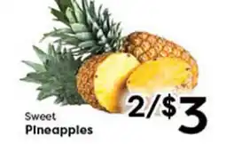 Rich's Fresh Market Sweet Pineapples offer