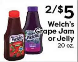 Rich's Fresh Market Welch's Grape Jam or Jelly offer