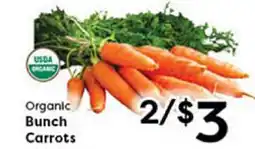 Rich's Fresh Market Organic Bunch Carrots offer