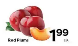 Rich's Fresh Market Red Plums offer