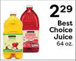 Rich's Fresh Market Best Choice Juice offer