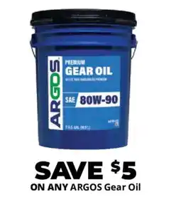 Advance Auto Parts Argos gear oil offer