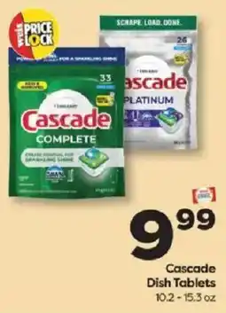 Weis Markets Cascade Dish Tablets offer