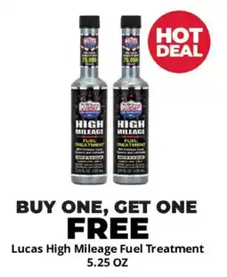 Advance Auto Parts Lucas High Mileage Fuel Treatment offer