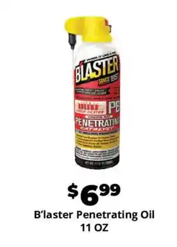 Advance Auto Parts B'laster penetrating oil offer