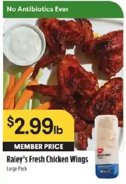 Raley's Raley's Fresh Chicken Wings offer