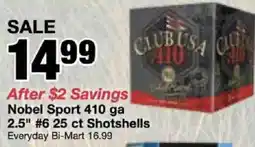Bi-Mart Nobel Sport 410 ga offer