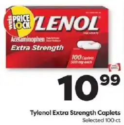 Weis Markets Tylenol Extra Strength Caplets offer
