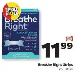 Weis Markets Breathe Right Strips offer