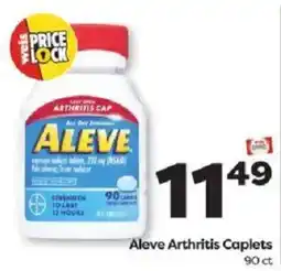Weis Markets Aleve Arthritis Caplets offer