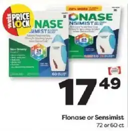 Weis Markets Flonase or Sensimist offer