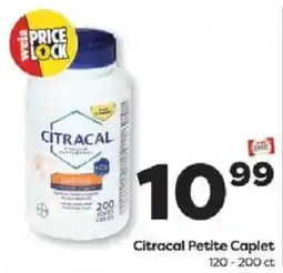 Weis Markets Citracal Petite Caplet offer