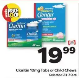 Weis Markets Claritin 10mg Tabs or Child Chews offer