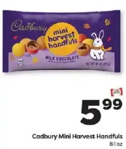 Weis Markets Cadbury Mini Harvest Handfuls offer