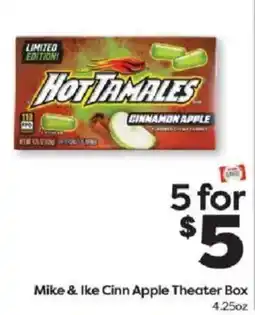 Weis Markets Mike & Ike Cinn Apple Theater Box offer