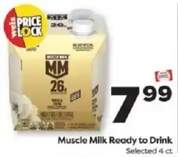 Weis Markets Muscle Milk Ready to Drink offer