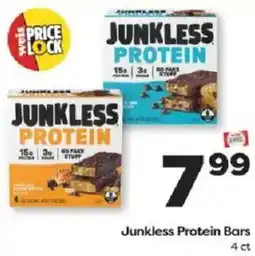 Weis Markets Junkless Protein Bars offer