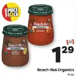 Weis Markets Beech-Nut Organics offer
