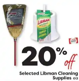 Weis Markets Selected Libman Cleaning Supplies offer