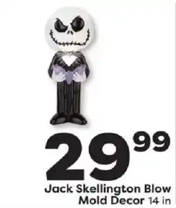 Weis Markets Jack Skellington Blow Mold Decor offer
