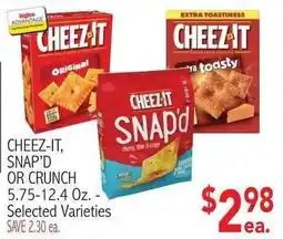 Ingles Markets Cheez-it, Snap'd or Crunch offer
