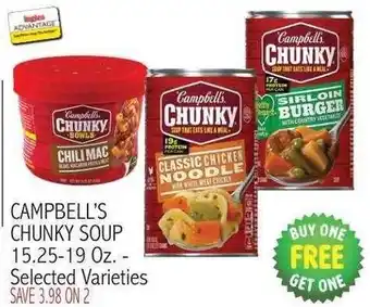 Ingles Markets Campbell's Chunky Soup offer