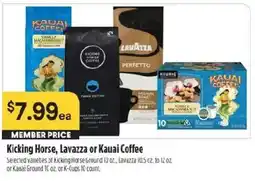Raley's Kicking Horse, Lavazza or Kauai Coffee offer