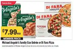 Raley's Michael Angelo's Family Size Entrée or Di Fara Pizza offer