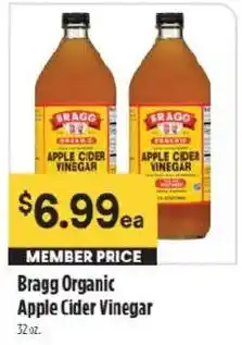 Raley's Bragg Organic Apple Cider Vinegar offer