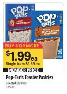 Raley's Pop-Tarts Toaster Pastries offer