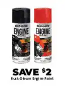 Advance Auto Parts Rust-Oleum Engine Paint offer
