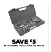 Advance Auto Parts Performance Tool 52-Piece Socket Set offer