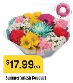 Raley's Summer Splash Bouquet offer