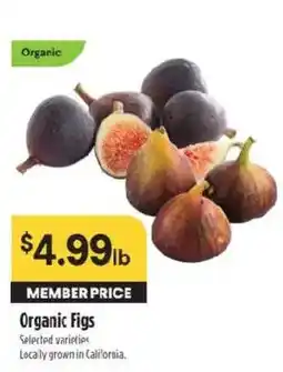 Raley's Organic Figs offer